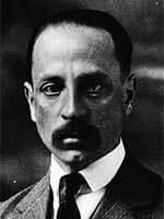 portret van Rilke